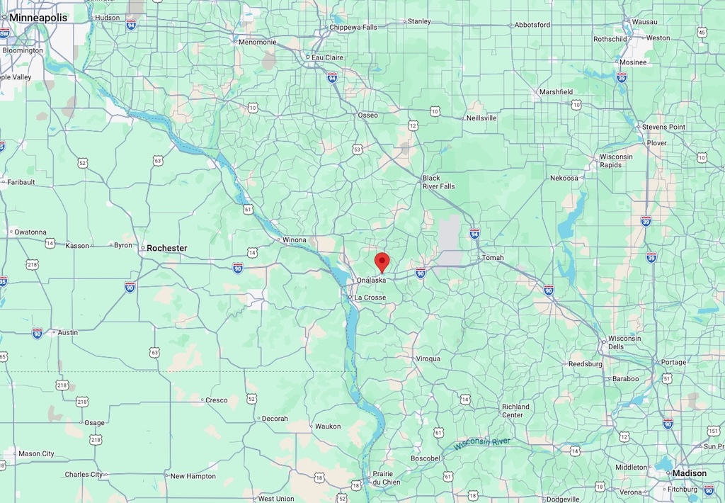 Regional Map of West Salem